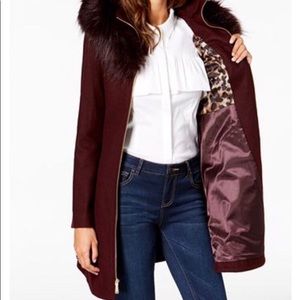 Women’s Winter Coat. Size: L Color: Deep Purple